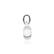 Diamond set pendant in 14ct white gold