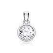 Diamond pendant for ladies in 14ct white gold