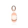 14 carat rose gold diamond pendant