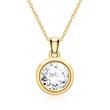 14 carat gold pendant with diamonds