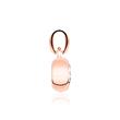 14K rose gold pendant with Lab grown diamond