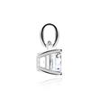 Pendant In 14ct White Gold For Ladies With Diamond