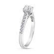 White gold or platinum diamond ring for ladies