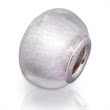 Glas Bead mit 925 Sterling Silber Fassung