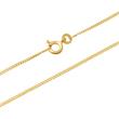 14 karaat gouden ketting: pantserketting goud 50cm