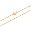 14ct gold chain: Singapore gold chain 45cm