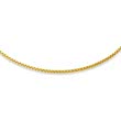 8ct gold chain: Venetian necklace gold 45cm