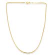 8ct gold chain: Venetian necklace gold 55cm