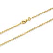 14ct gold chain: Anchor chain gold 55cm