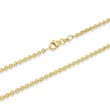 14ct gold chain: Anchor chain gold 50cm