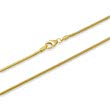 8ct gold chain: Snake chain gold 50cm