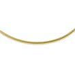 14ct gold chain: Snake chain gold 45cm