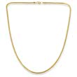 14 karaat gouden ketting: slangenketting goud 45cm