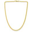 14ct gold chain: Curb chain gold 50cm