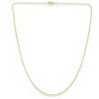 8ct gold chain: Plaited chain gold 45cm