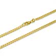 8 karaat gouden armband: gouden curb armband 21cm