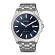 Mens Stainless Steel Watch With Eco Drive And Date