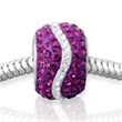 High quality sterling silver bead threadless