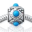 Sterling silver bead for collecting and combining