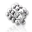 Silver bead for your individual bracelet
