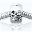 Sterling silver bead stopper for bracelets