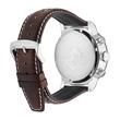 Mens Solar Watch With Brown Leather Strap
