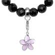 Onyx Pearl Bracelet For Charms Stretchable 18-23cm