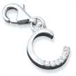 Silber Charm mit Karabiner für Bettelarmbänder