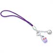 Mobile phone charm to collect & combine