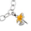 Exclusive Sterling Silver Charm Flower To Hang In