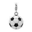 Exclusive Silver Football Charm To Hang In