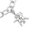 Sterling silver zodiac charm twins