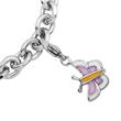 Charm Stainless Steel Colorful Butterfly