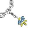 Charm Made Of Stainless Steel In Flower Form