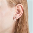 Diamond Earrings In 14ct White Gold