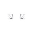 Studs In 14ct White Gold With Diamonds