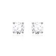14ct White Gold Stud Earrings With Diamonds
