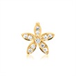 Blütenkette 585er Gold Diamant