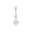 14 Carat Gold Diamond Pendant Necklace