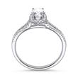 Diamond ring diamonds 0,54ct total white gold