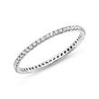 Eternity ring 950 platinum 50 diamonds