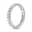 18 karaat witgouden eternity ring 26 Diamanten