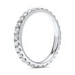 Memoire-Ring 950er Platin 29 Diamanten