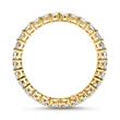 Eternity ring 18ct gold 28 diamonds