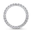 Eternity ring 950 platinum 28 diamonds