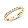 Eternity Ring 585er Gold 39 Diamanten
