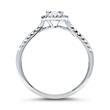 950 platinum engagement ring with diamonds