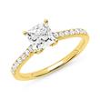 Diamond ring 14ct gold