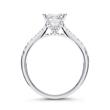 Diamond ring 14ct white gold