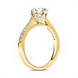 18ct gold ring with diamonds